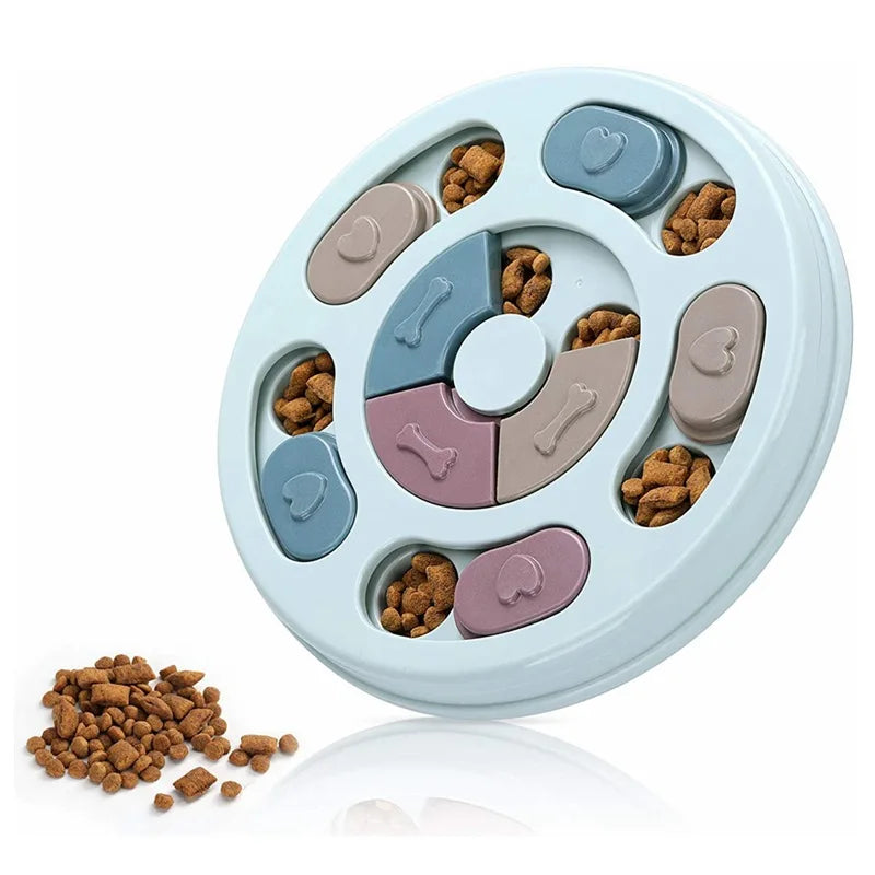 Dog Slow Feeder Hiding Bowl Educational Toy For Interactive Feeding