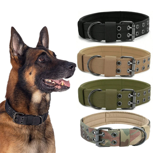 Durable Nylon Military Tactical Dog Collar For Training
