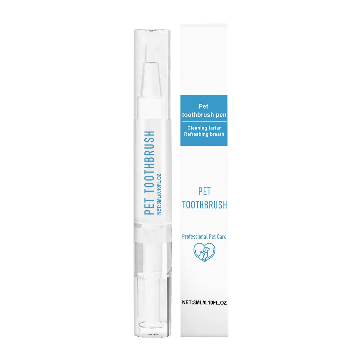 Pet Toothbrush Pen All In One Teeth Cleaning For Pets