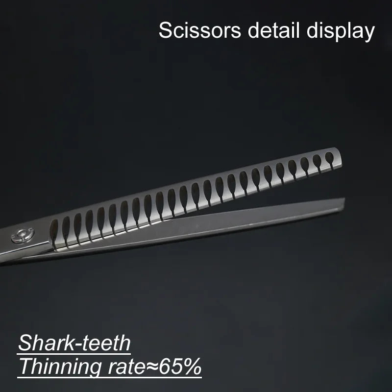 Crane 7.5/8.0inch Dog Beauty Scissors Professional Thinning Scissors Pet Items Chunker Scissors Dog Pets Supplies Accesories