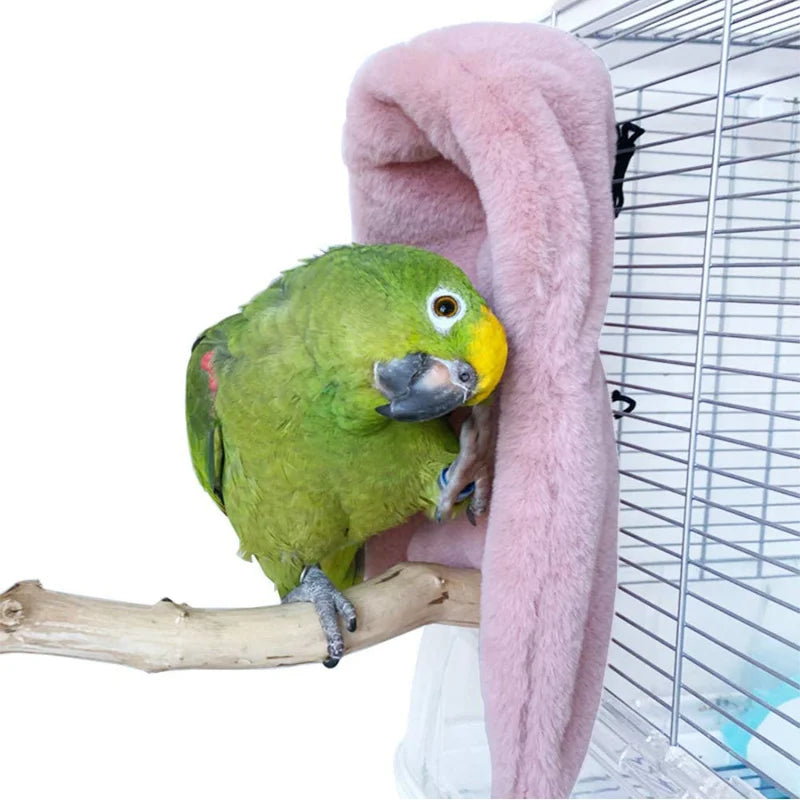 NONECN Winter Warm Bird Shawl Nest Hanging Tent For Parrots