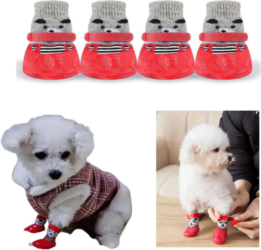 Pet Dog Shoes Non-slip Waterproof Boots For Small Medium Pets