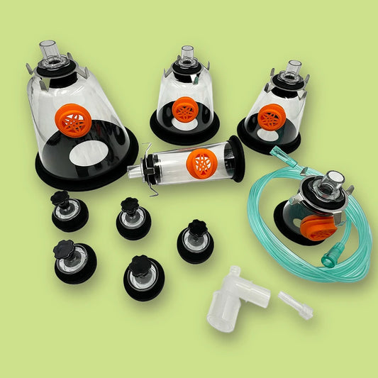 Pet Oxygen Mask Kit for Animals Veterinary Clinic Use