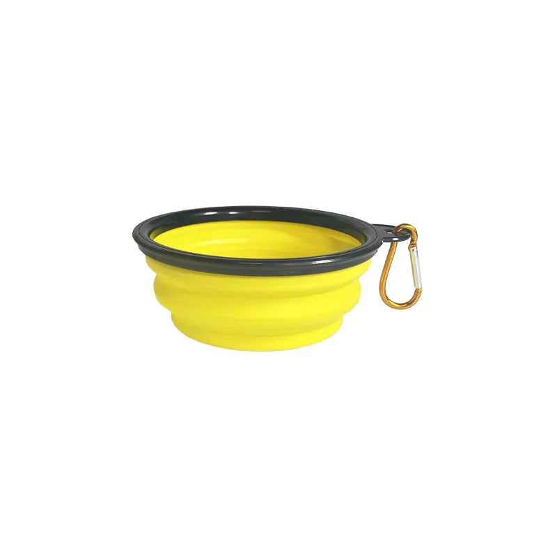 Bayto Portable Foldable Pet Food Bowl for Cats and Dogs