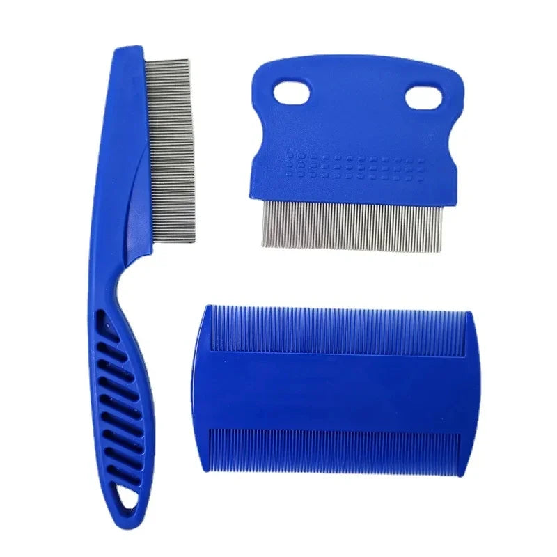 YTYIN Flea Comb Cat Grooming Set 3 Pcs for Cats Kit