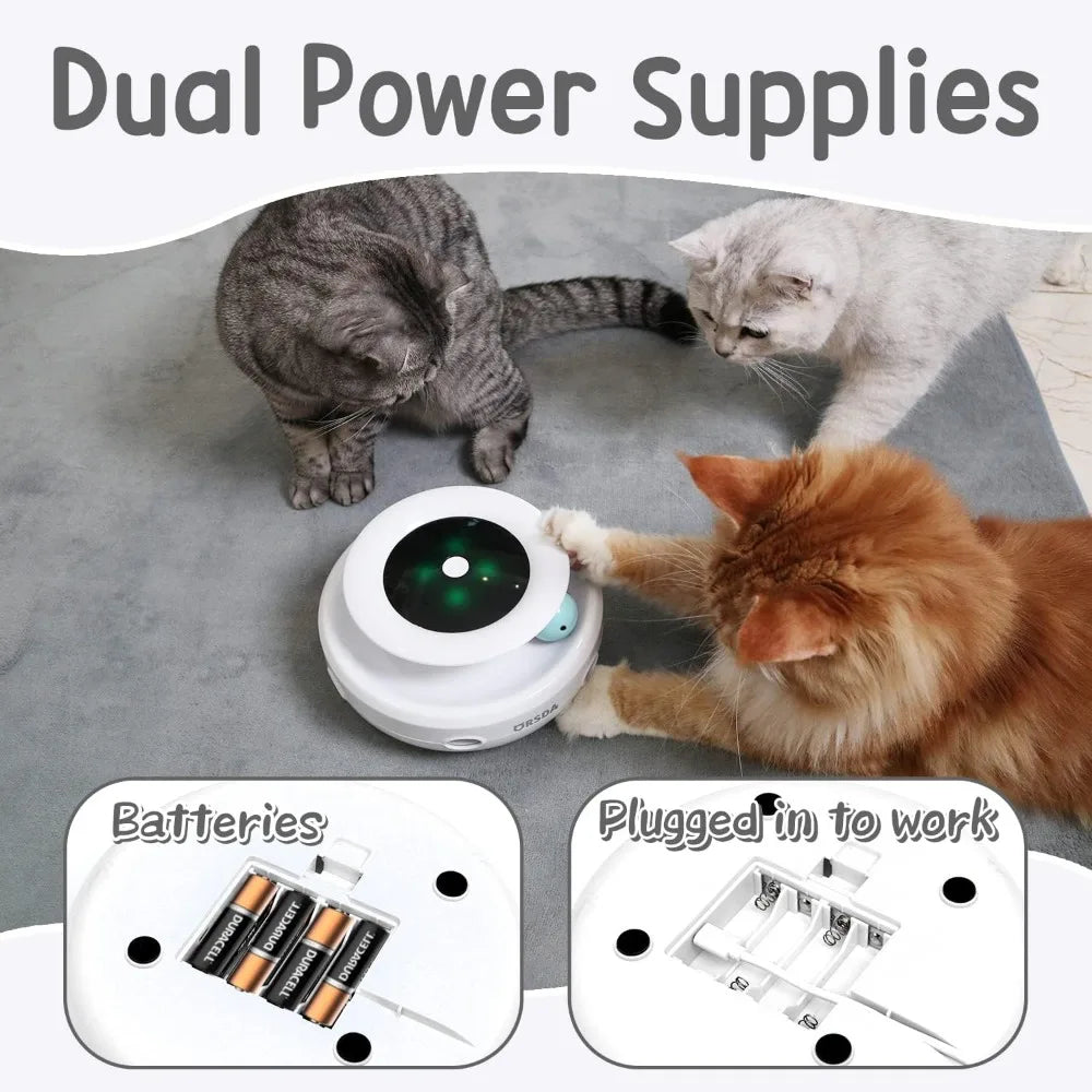 Hign-concerned ORSDA 2In1 Interactive Cat Toy With Auto On