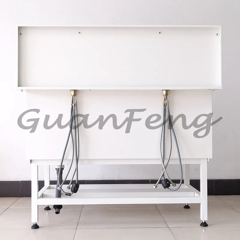 EURVET Stainless Steel Pet Bathtub With Spray Shower Head