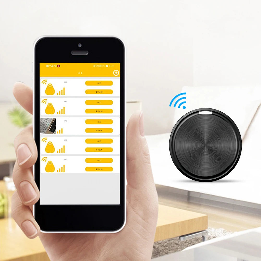 GPS Tracker for Android Pet Tracker Item Locator Wallet Tracker for Car Kids Elderly Pets Luggage