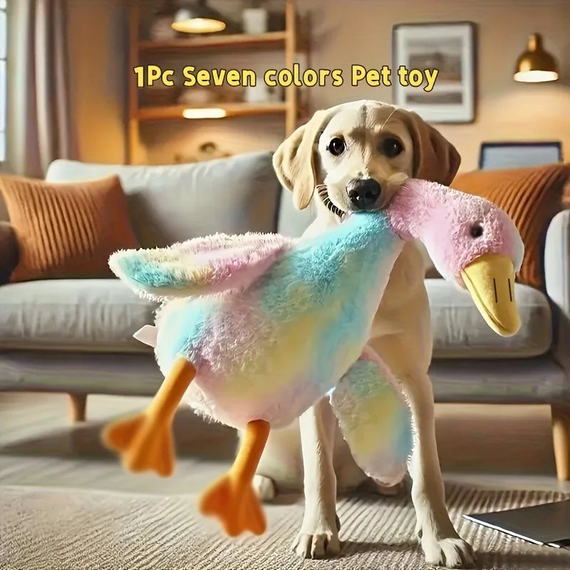 Soft Duck Plush Toy For Pets And Cats Dogs Calming