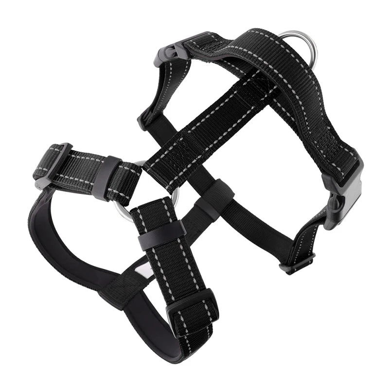 MeowVista Reflective H-Shaped Dog Harness Nylon Chest Strap