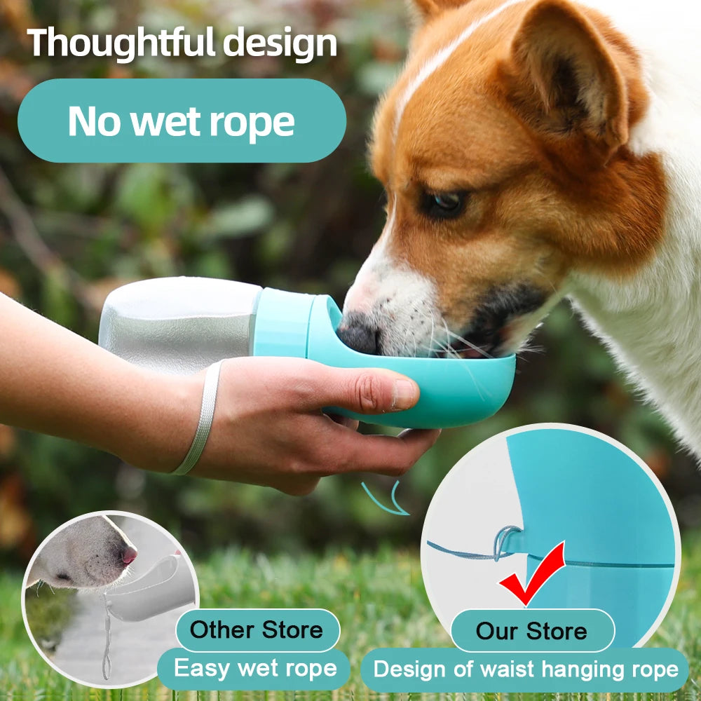 Holapet Portable Dog Water Bottle With Leakproof Dispenser