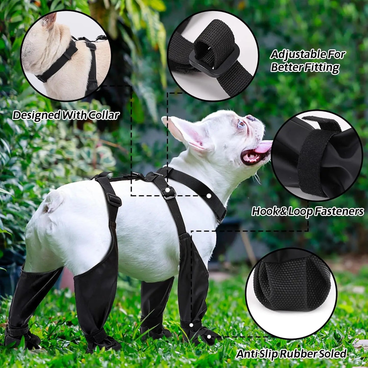 Guangdong Dog Boots Waterproof Suspender Leggings Outdoor