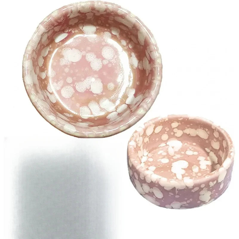 Hign-concerned Ceramic Hamster Food Bowl Small Animal Dish