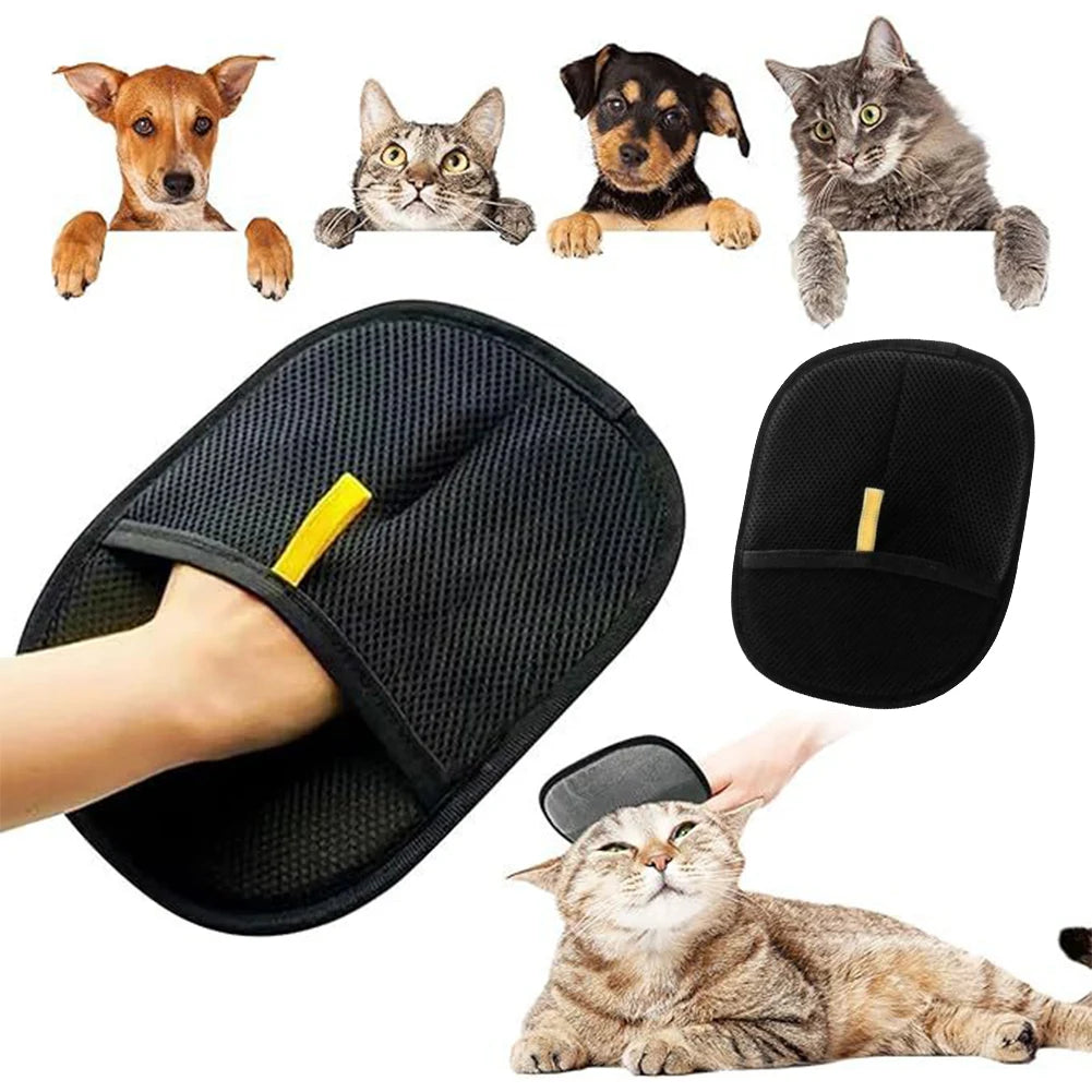 Hair Remover Brush Pet Hair Remover Gloves Deshedding Mitt