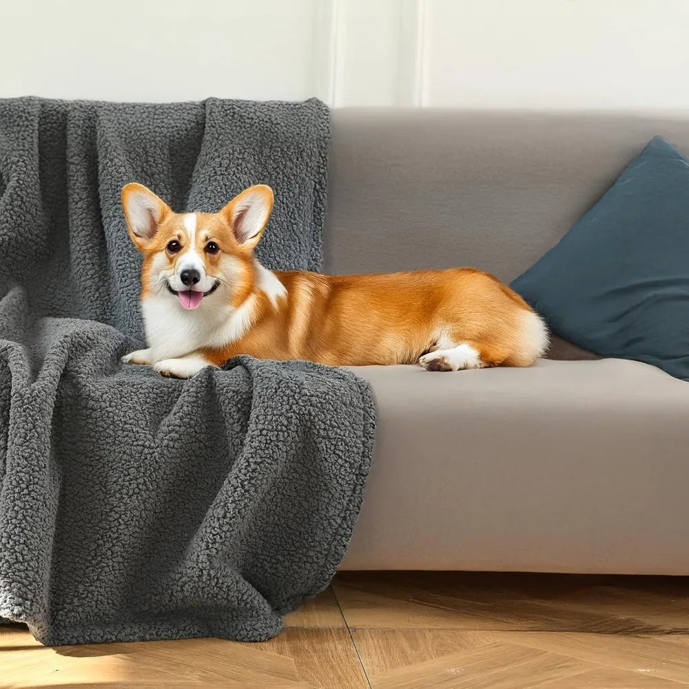 Breed Washable Fleece Dog Blanket Couch Protector For Pets