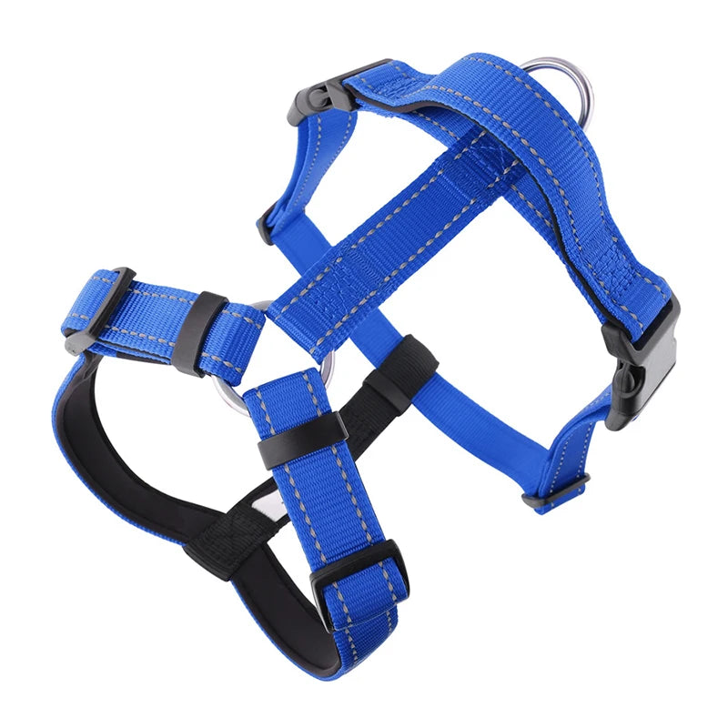 MeowVista Reflective H-Shaped Dog Harness Nylon Chest Strap