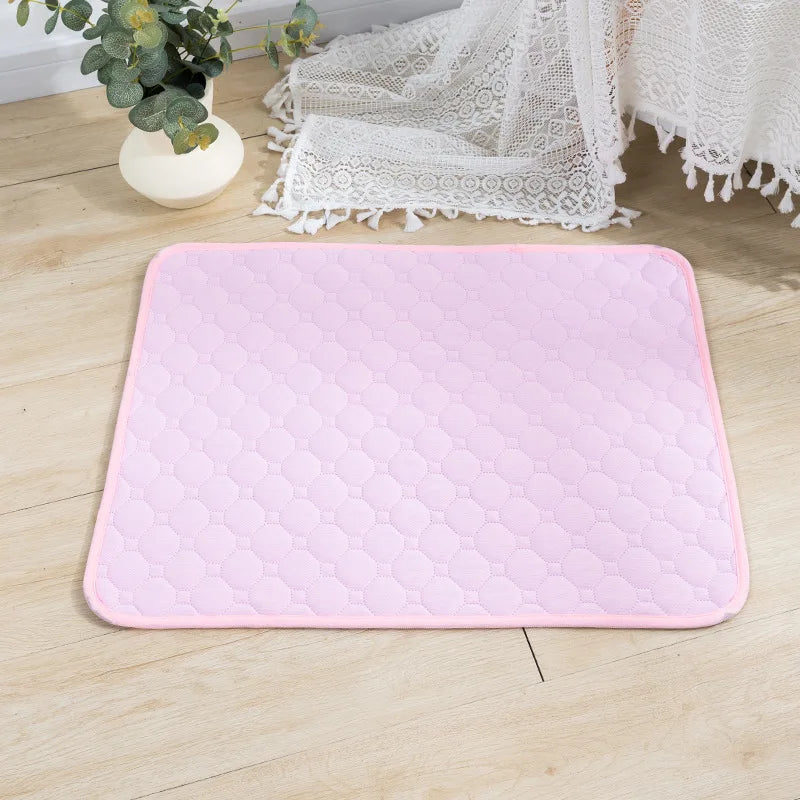 NONECN Washable Dog Pee Pad Blanket Diaper Mat For Training