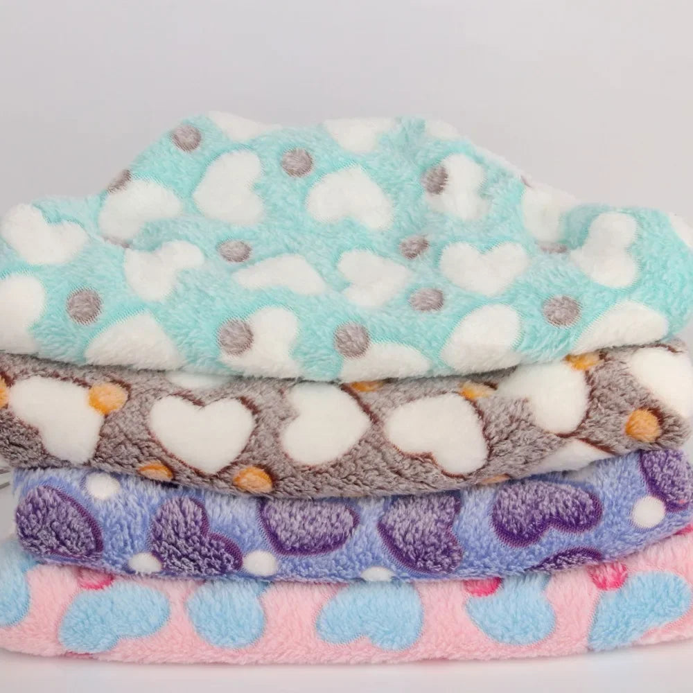 Hamster Guinea Pig Hammock Nest Double Layer Fleece Cage Accessory