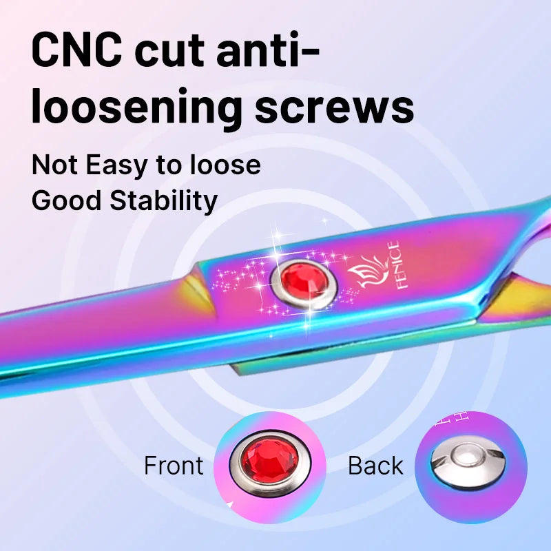 Fenice Dog Grooming Scissors Set For Home Use 9Cr Steel