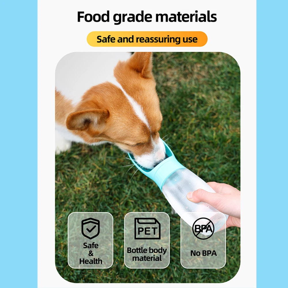 Holapet Portable Dog Water Bottle With Leakproof Dispenser