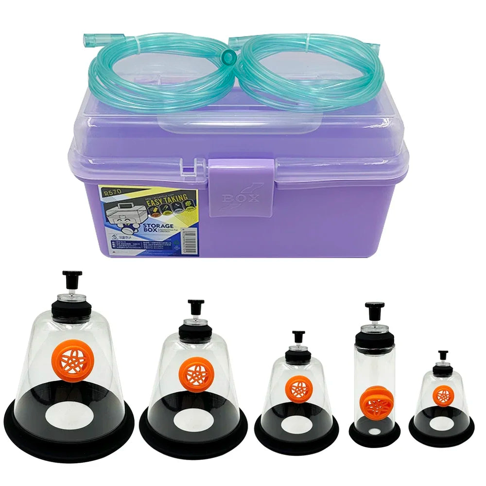 Pet Oxygen Mask Kit for Animals Veterinary Clinic Use