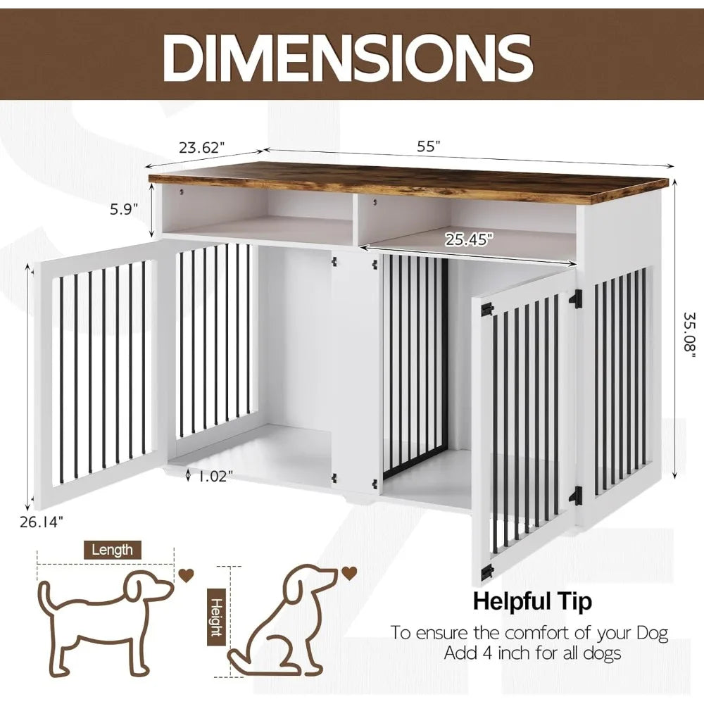Hign Concerned Chemical Masterpiece Wooden Dog Crate