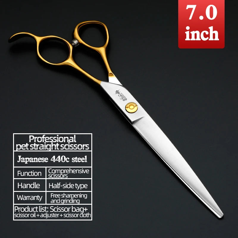 Sakura Dance Professional Pets Scissors Grooming Set For Dogs 440C