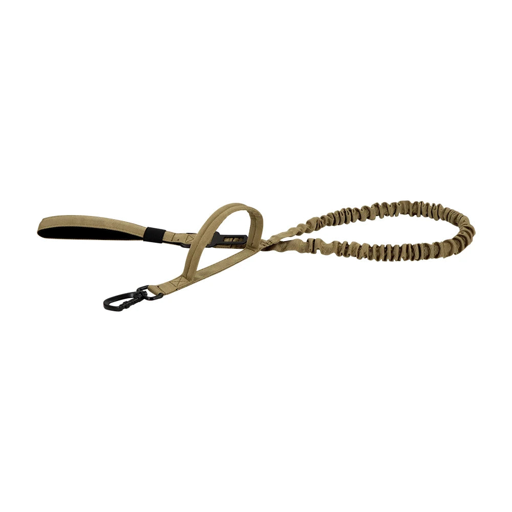 PETRAVELCN Military Dog Leash With Quick Release And Dual Handles