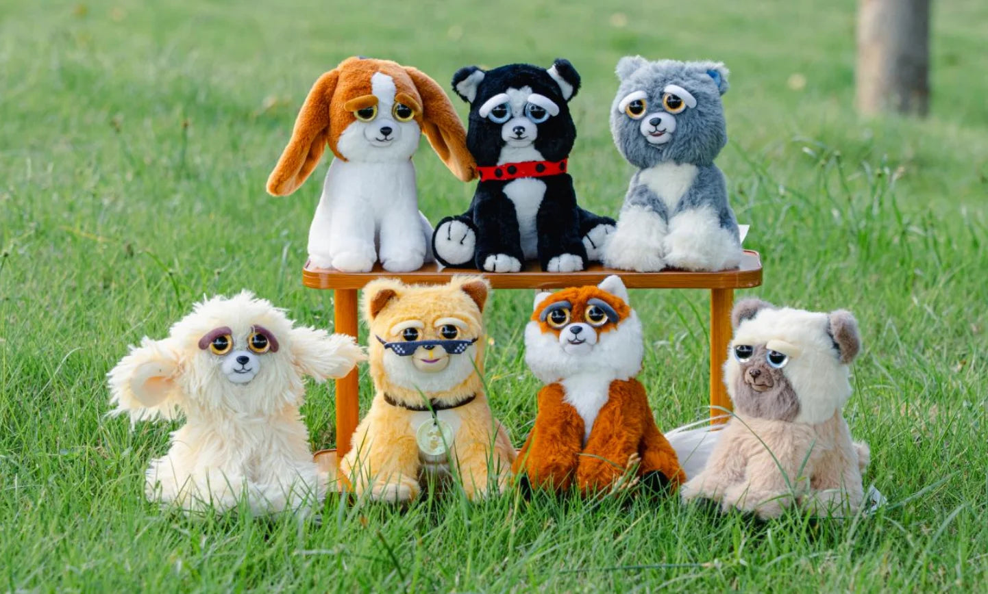 Soft Plush Dog Toy For Cuddly Pets And Gentle Play