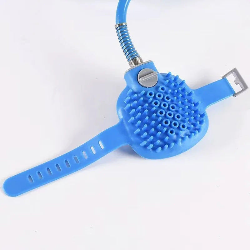 Dual Pet Bathing Brush And Shower Tool For Dogs Cats