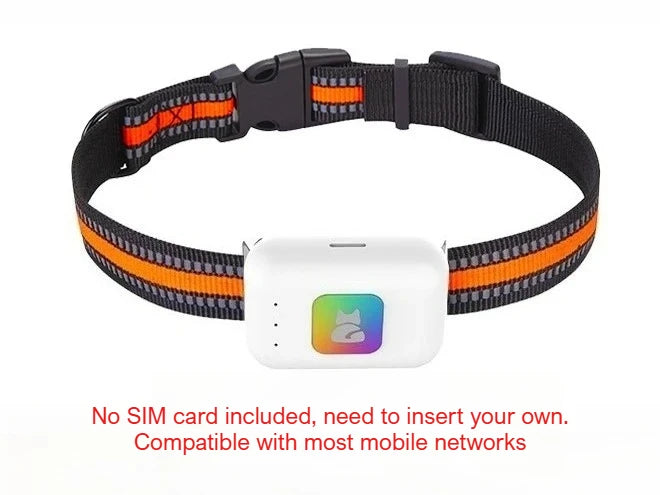 4G Dog GPS Tracker Smart Collar With Geo Fence Included