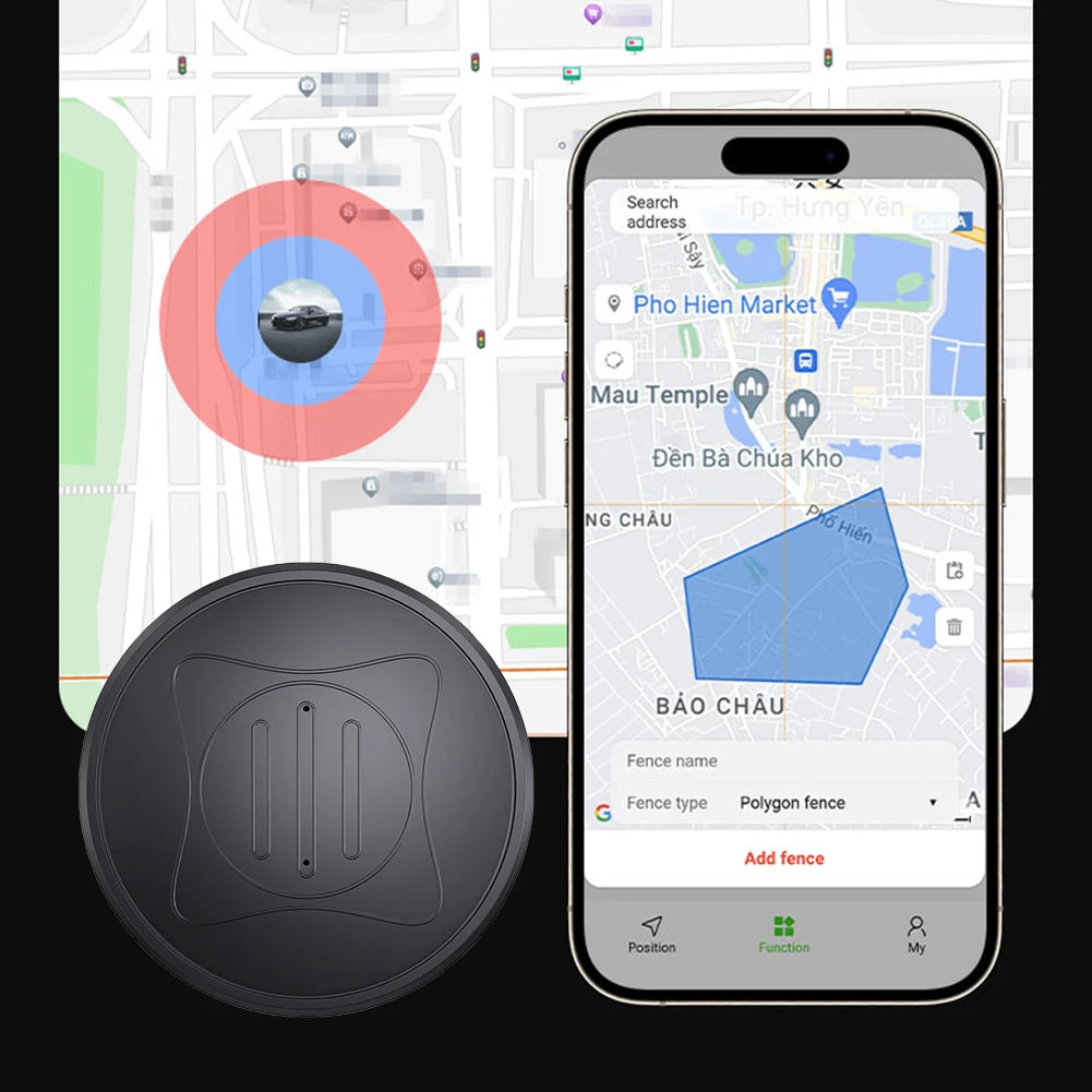 VKTECH Real Time Locator Magnetic Smart Finder Mini Tracker