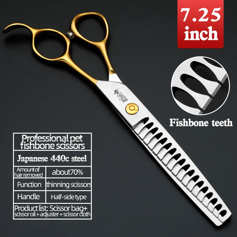 Sakura Dance Professional Pets Scissors Grooming Set For Dogs 440C