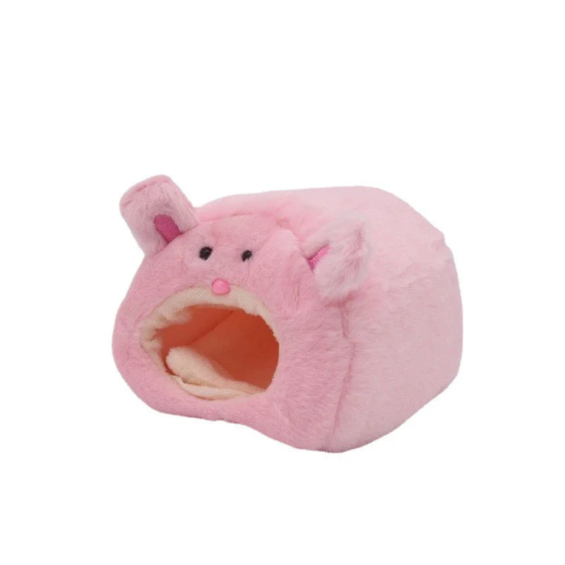 NONECN Hamster Soft Warm Bed Hammock Nest And Mat Set