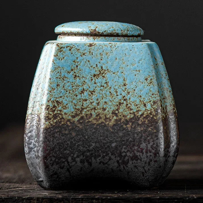 Pet Memorial Ceramic Urn Custom Pet Cremation Ashes Gift