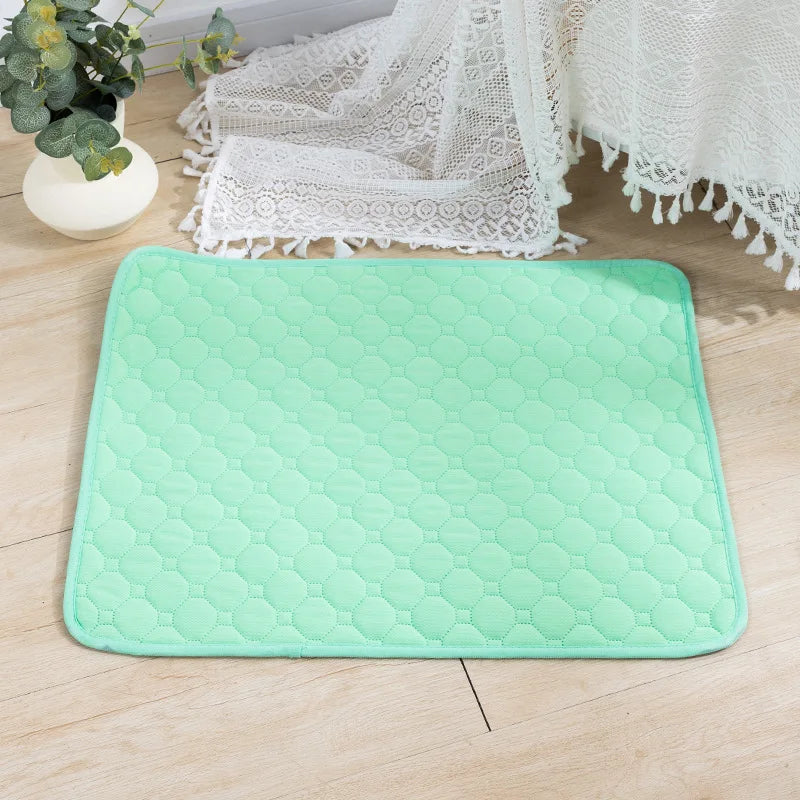 NONECN Washable Dog Pee Pad Blanket Diaper Mat For Training