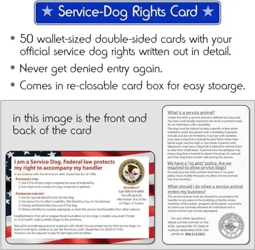 YTYIN Emotional Support Dog Vest with ID Tag ADA Cards