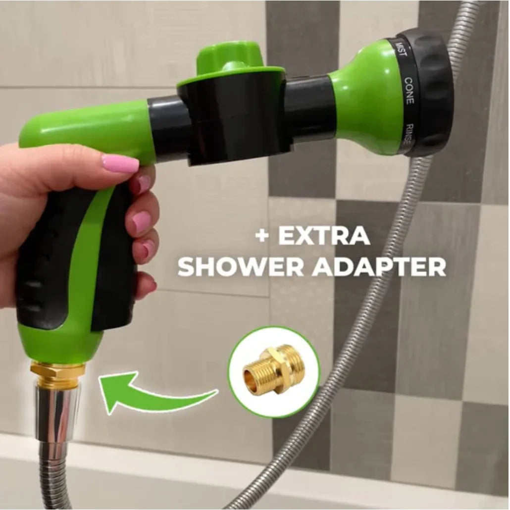High Pressure Sprayer Nozzle Hose 3 Mode Adjustable Dog Wash