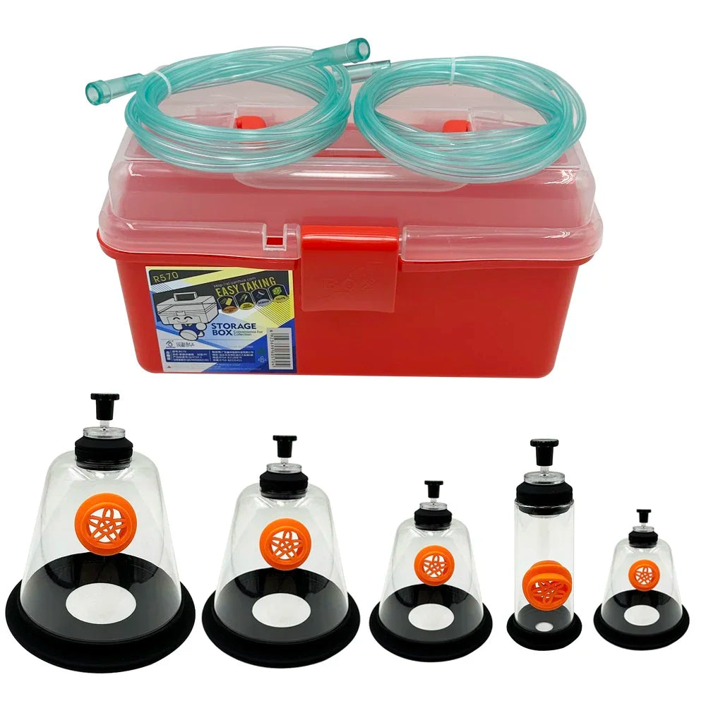 Pet Oxygen Mask Kit for Animals Veterinary Clinic Use