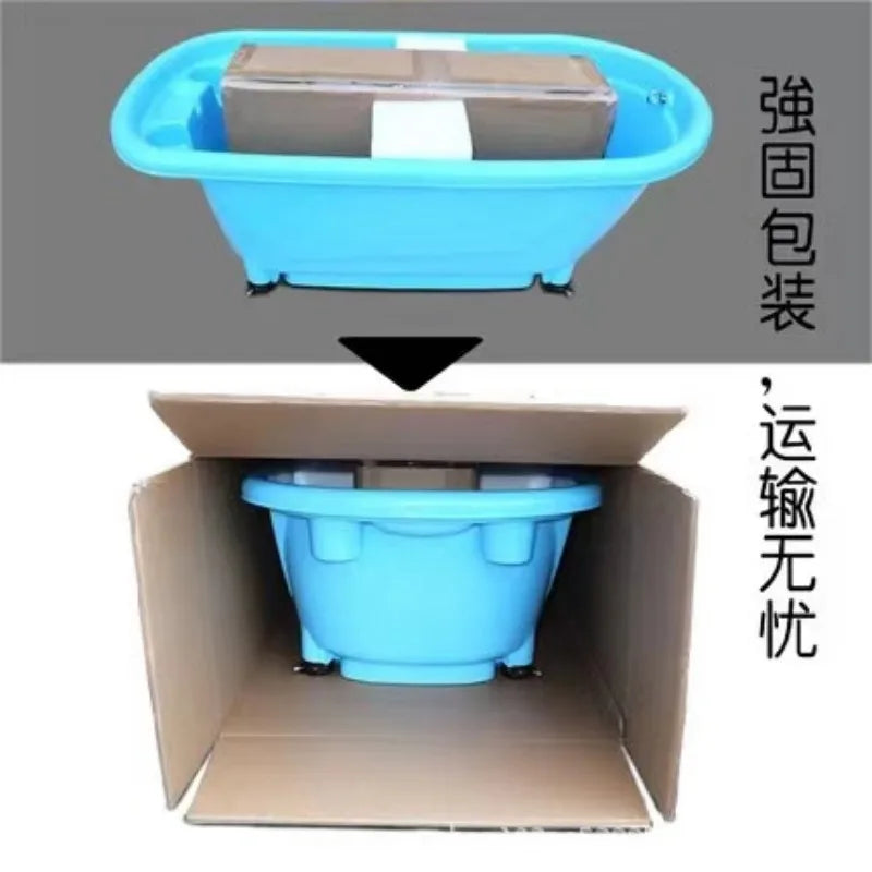 Non-Slip Pet Bathtub With StainlessSteel Legs For Dogs And Cats