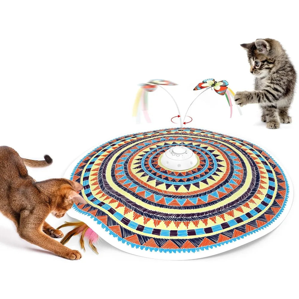 Hign-Concerned Potaroma 3 In 1 Cat Toy Auto Interactive