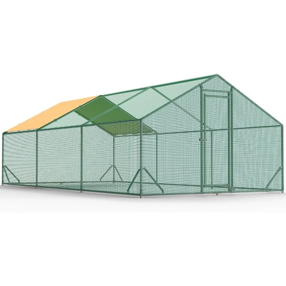 Tangxu Chicken Coop Run Upgrade With Galvanized Netting