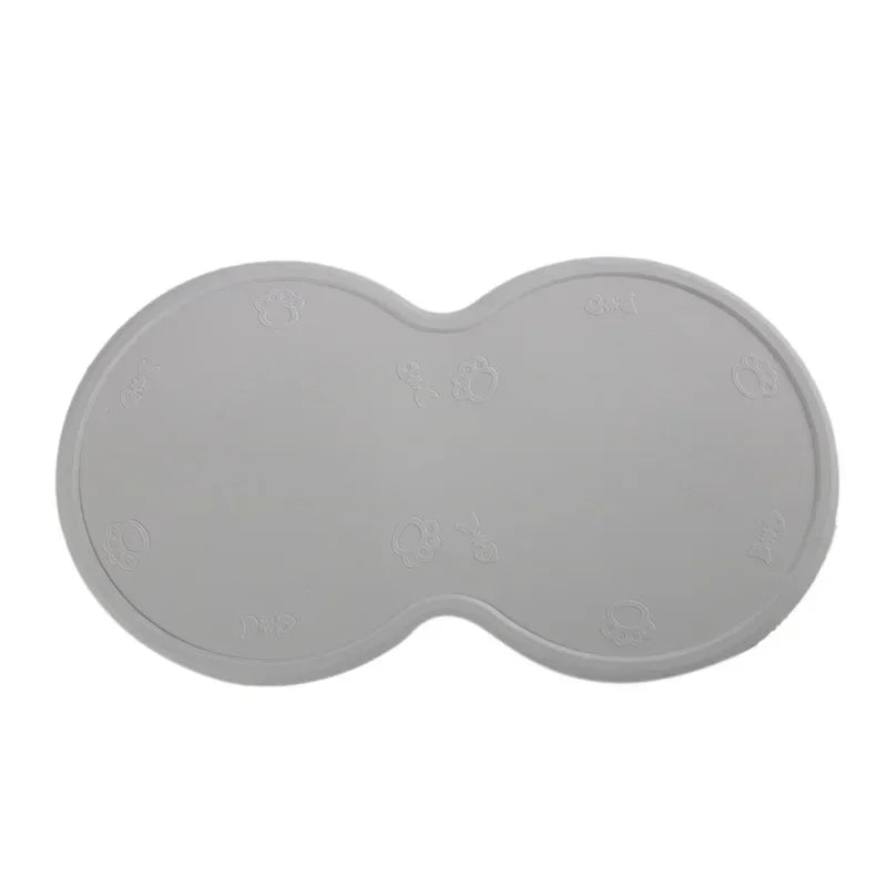 Hign Concerned Pet Feeding Mat Cloud Shape Silicone Bowl