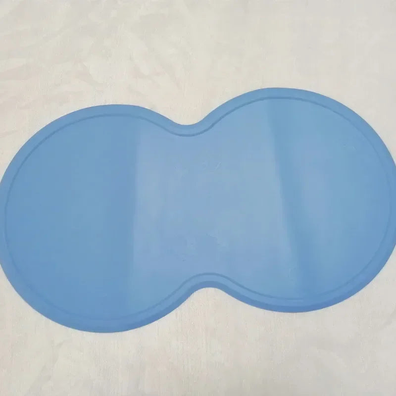 Hign Concerned Pet Feeding Mat Cloud Shape Silicone Bowl