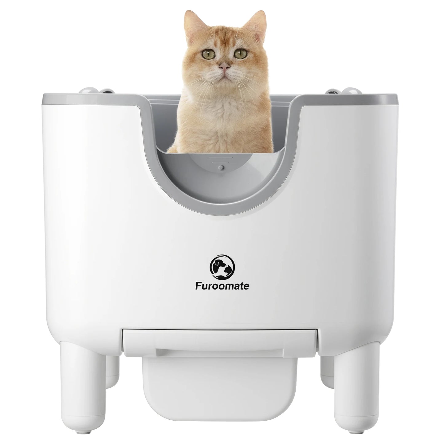 Furoomate F6 Self Cleaning Litter Box Open Top Automatic