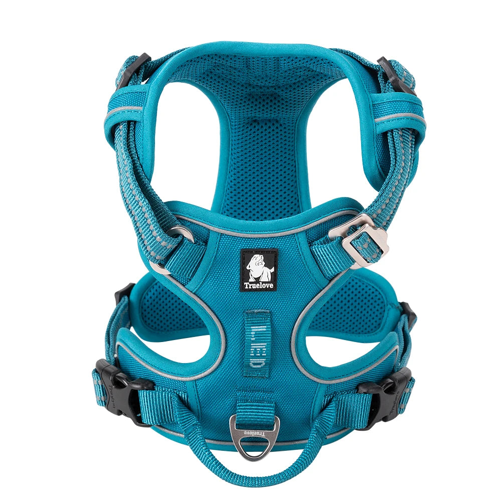 Winhyepet Training Dog Vest Reflective Light Nylon Harness