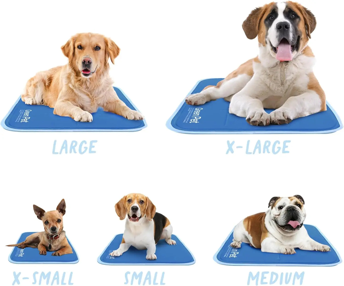 Premium Self Cooling Gel Pad Mat For Dogs And Cats