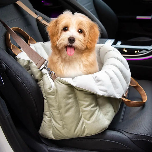 Dog Car Seat Travel Carrier Pet Bed Non Slip Booster