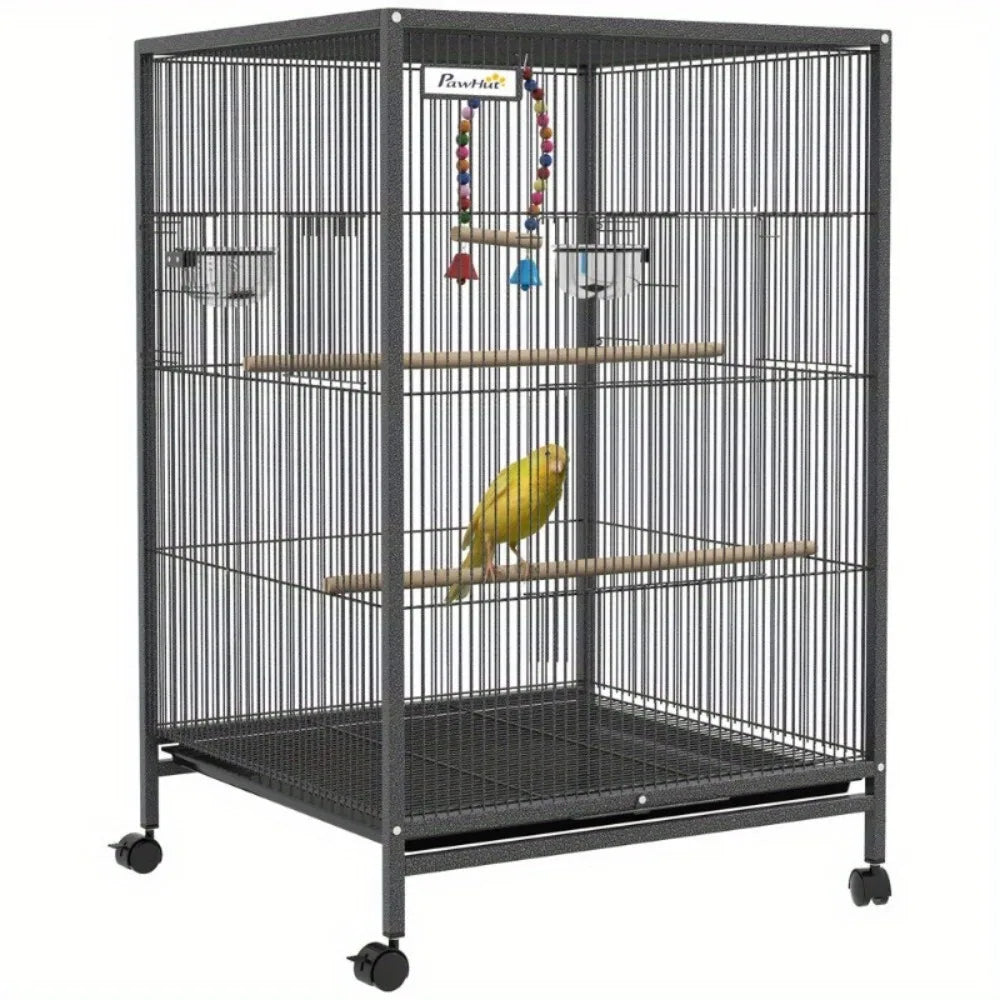 Guangdong Bird Cage With Stand For Parrots And Finches