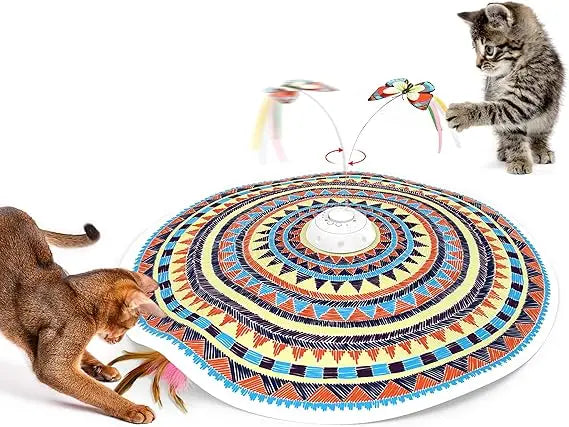 Hign-Concerned Potaroma 3 In 1 Cat Toy Auto Interactive